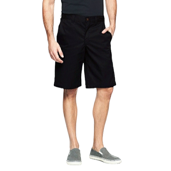 Dickies Mens Regular Fit 11in Inseam Flat Front Work Short Black Flex Sz 38 NWT - Picture 9 of 9